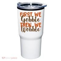 Distress Thanksgiving Wobble Tumbler thumb 0
