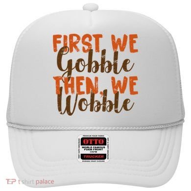 Distress Thanksgiving Wobble Hat