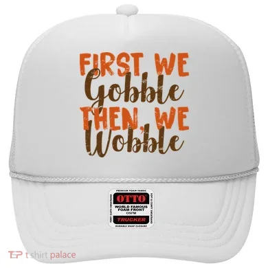 Distress Thanksgiving Wobble Hat