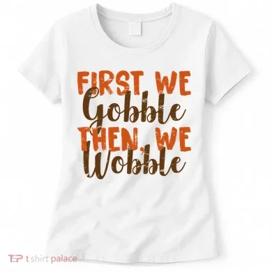 Distress Thanksgiving Wobble Women's T-Shirt
