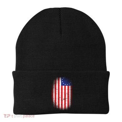 Distressed 13 Colonies Betsy Ross First American Flag Beanie