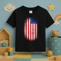 Distressed 13 Colonies Betsy Ross First American Flag Toddler T-Shirt thumb 3