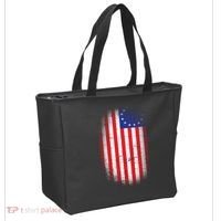 Distressed 13 Colonies Betsy Ross First American Flag Tote Bag thumb 2
