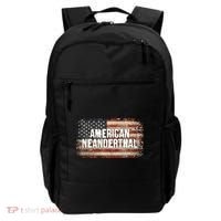 Distressed American Neanderthal Backpack thumb 0