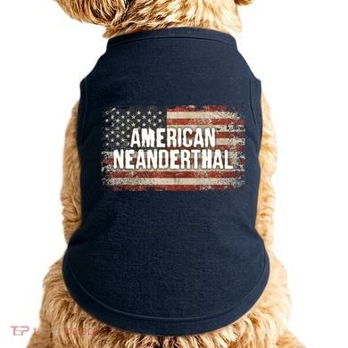 Distressed American Neanderthal Doggie Tank