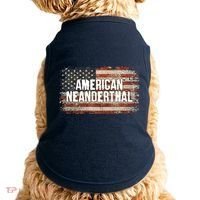 Distressed American Neanderthal Doggie Tank thumb 0
