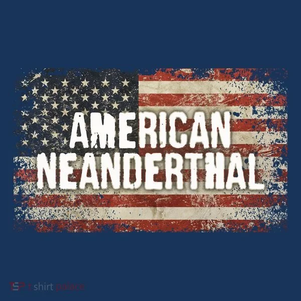 Distressed American Neanderthal Doggie Tank
