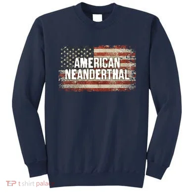 Distressed American Neanderthal Sweatshirt