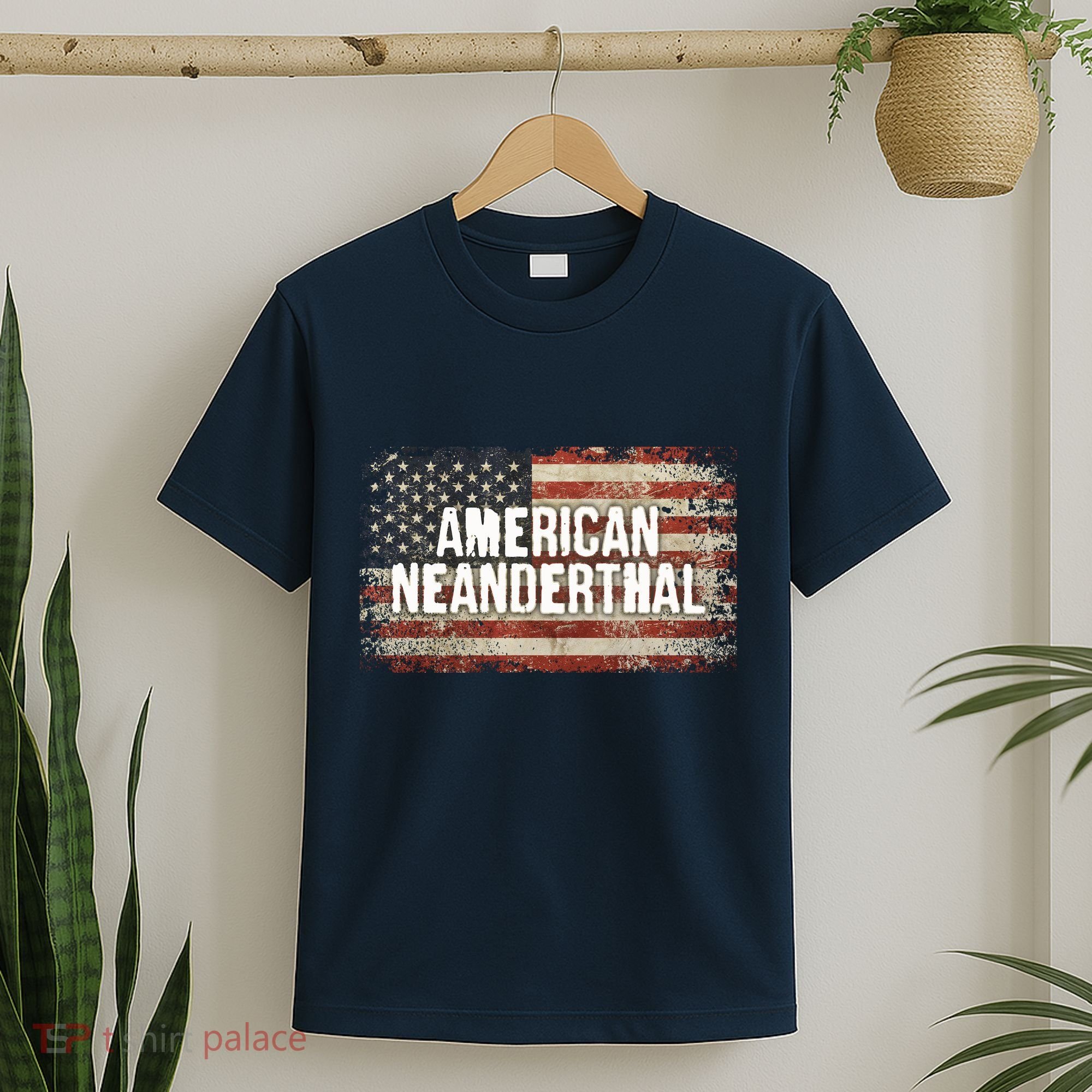 Distressed American Neanderthal T-Shirt