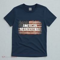 Distressed American Neanderthal T-Shirt thumb 5