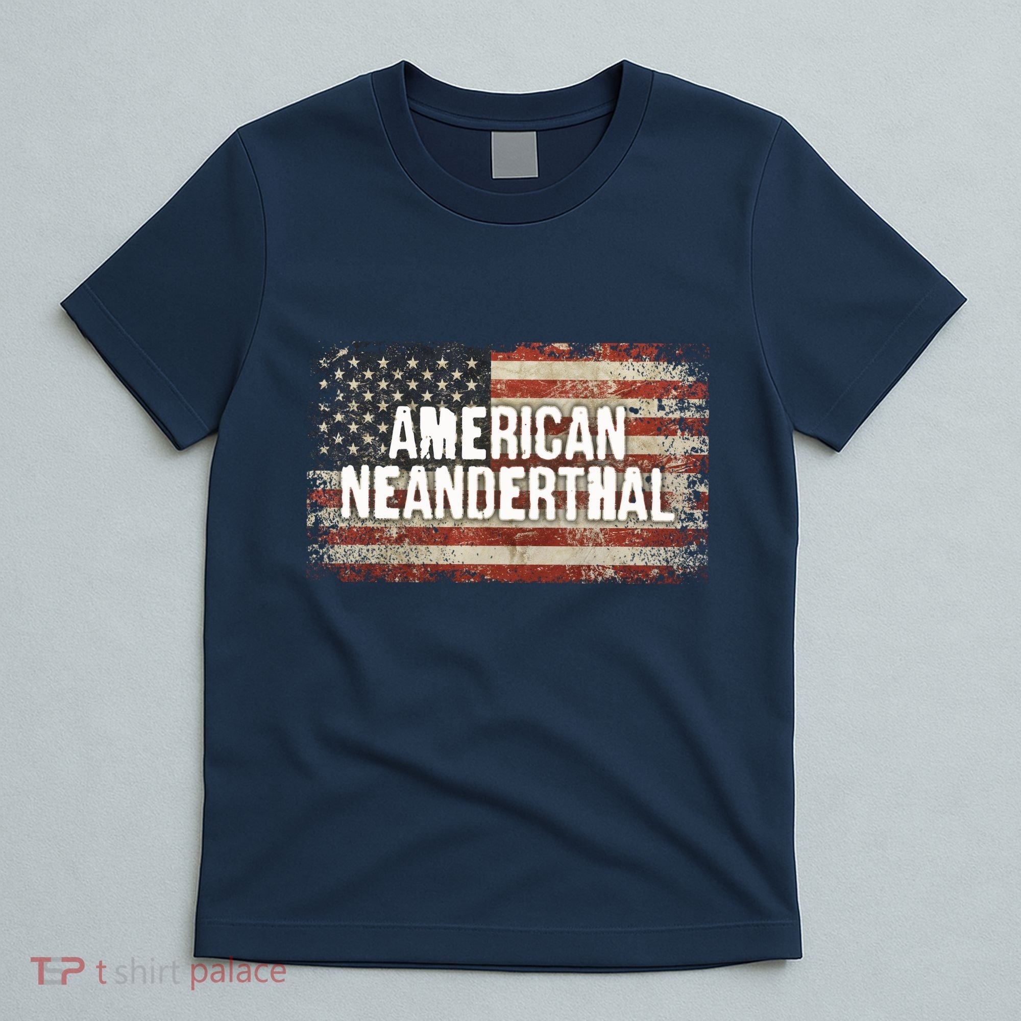 Distressed American Neanderthal T-Shirt