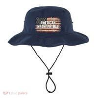 Distressed American Neanderthal Bucket Hat thumb 0
