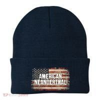 Distressed American Neanderthal Beanie thumb 0