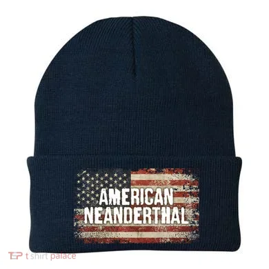 Distressed American Neanderthal Beanie