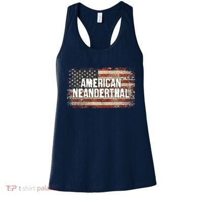 Distressed American Neanderthal Women's Tank Top