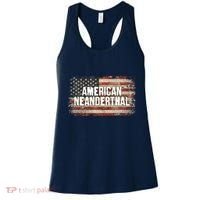 Distressed American Neanderthal Women's Tank Top thumb 0