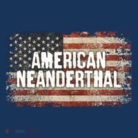 Distressed American Neanderthal Toddler T-Shirt thumb 4