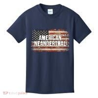 Distressed American Neanderthal Kids T-Shirt thumb 0