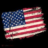 Distressed American US Flag Ornament thumb 1