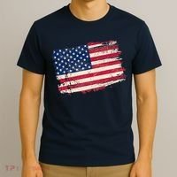 Distressed American US Flag T-Shirt thumb 3