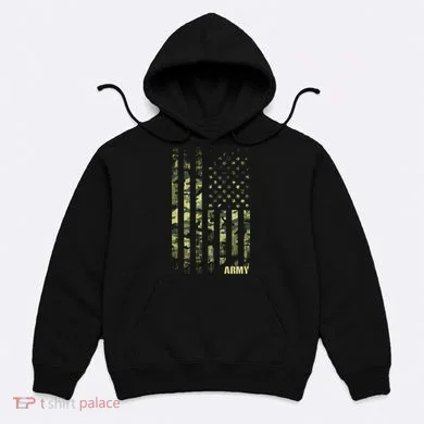 Distressed Army USA Flag Hoodie