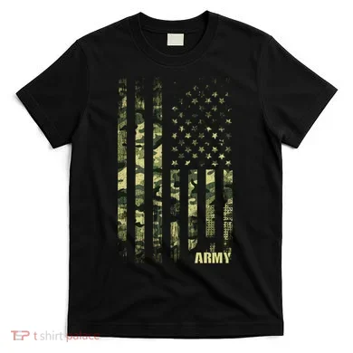 Distressed Army USA Flag T-Shirt