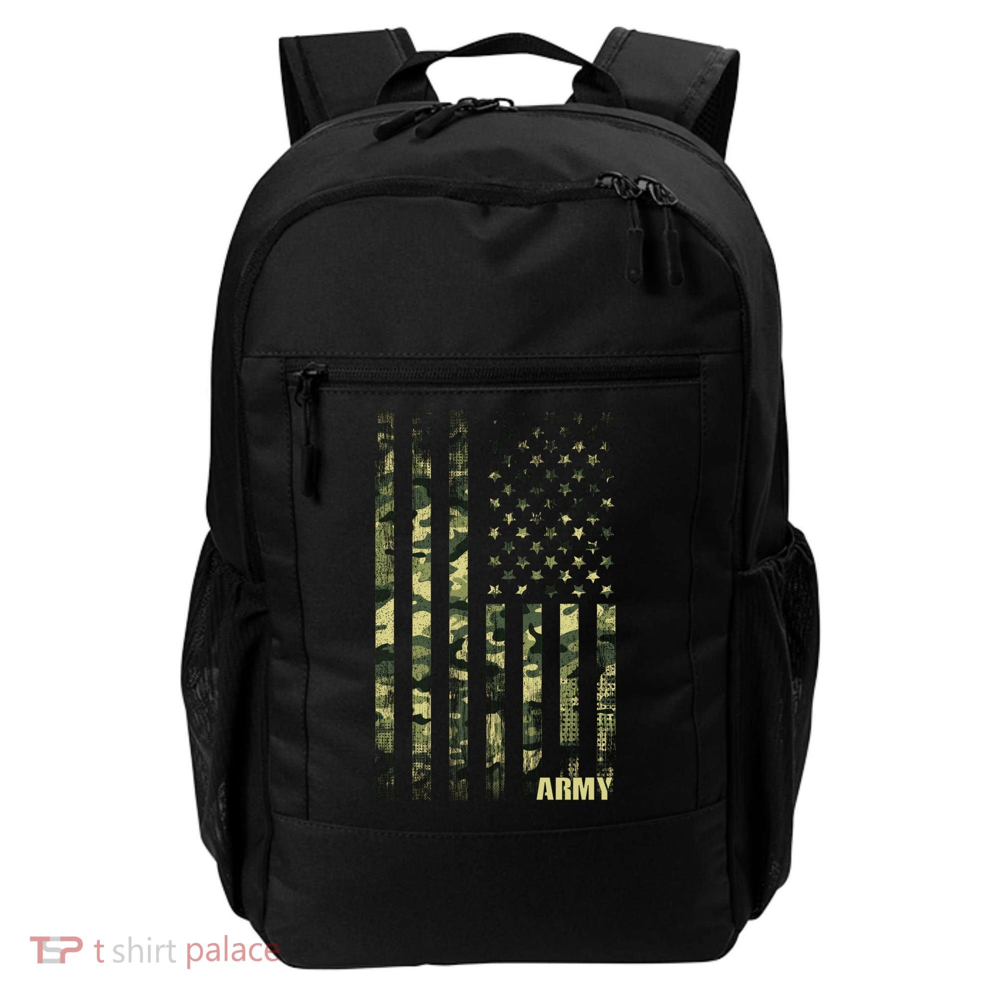Distressed Army USA Flag Backpack