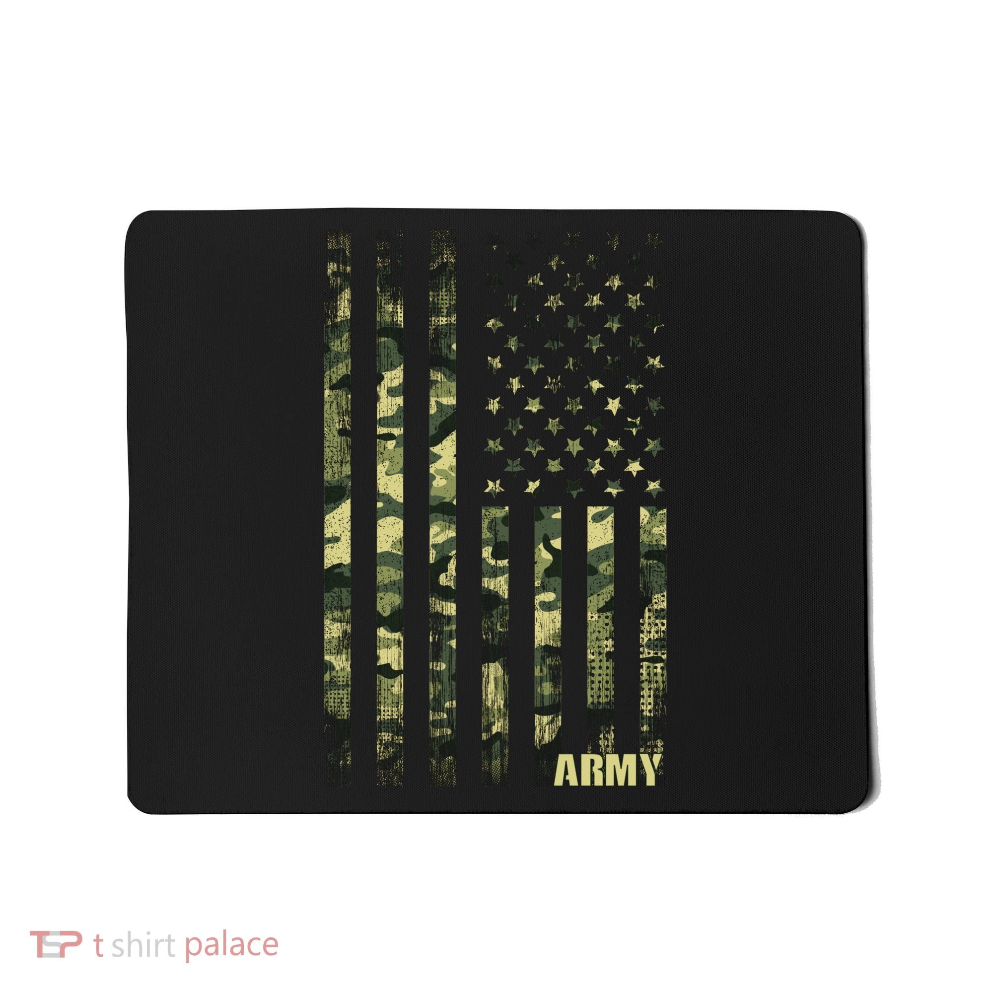 Distressed Army USA Flag Mousepad