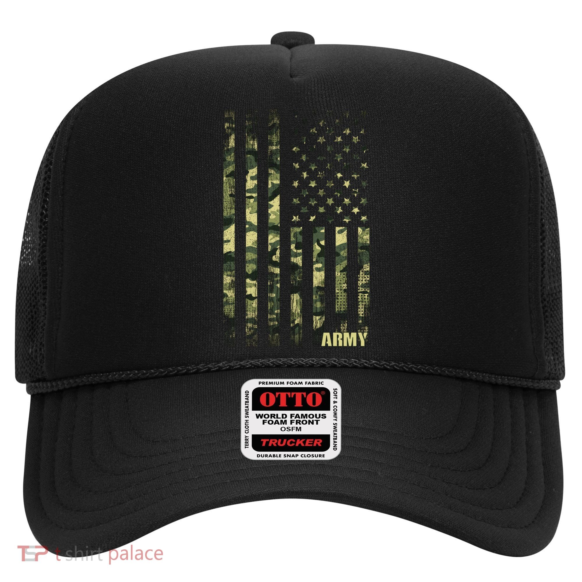 Distressed Army USA Flag Hat