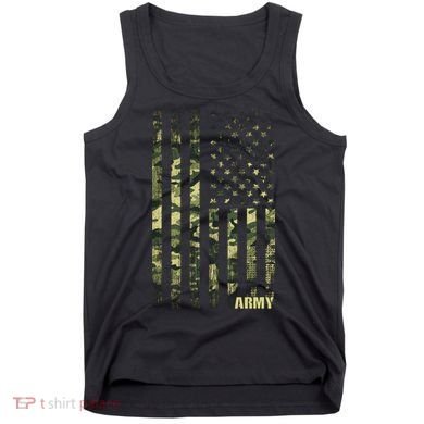 Distressed Army USA Flag Tank Top