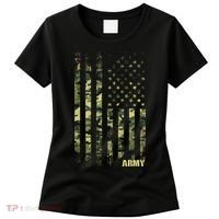 Distressed Army USA Flag Women's T-Shirt thumb 0