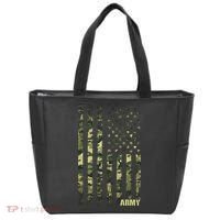 Distressed Army USA Flag Tote Bag thumb 0