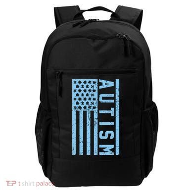 Distressed Autism Flag Backpack