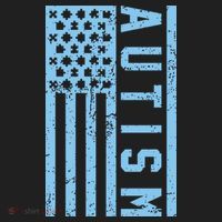 Distressed Autism Flag Tumbler thumb 3