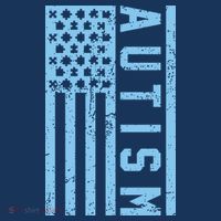 Distressed Autism Flag Pajama Set thumb 2