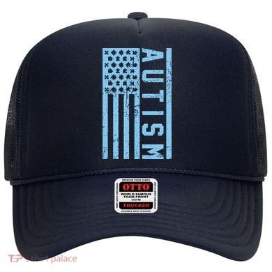 Distressed Autism Flag Hat