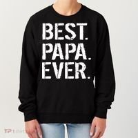 Distressed Best Papa Ever Father's Day Women's Sweatshirt thumb 0