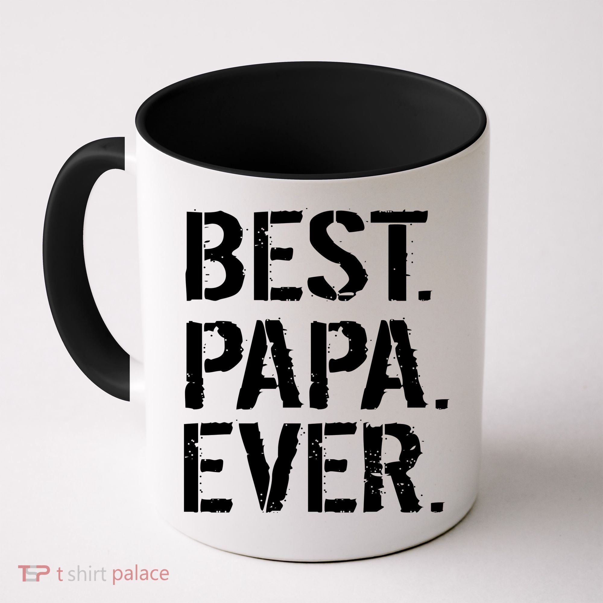 Distressed Best Papa Ever Father's Day Coffee Mug