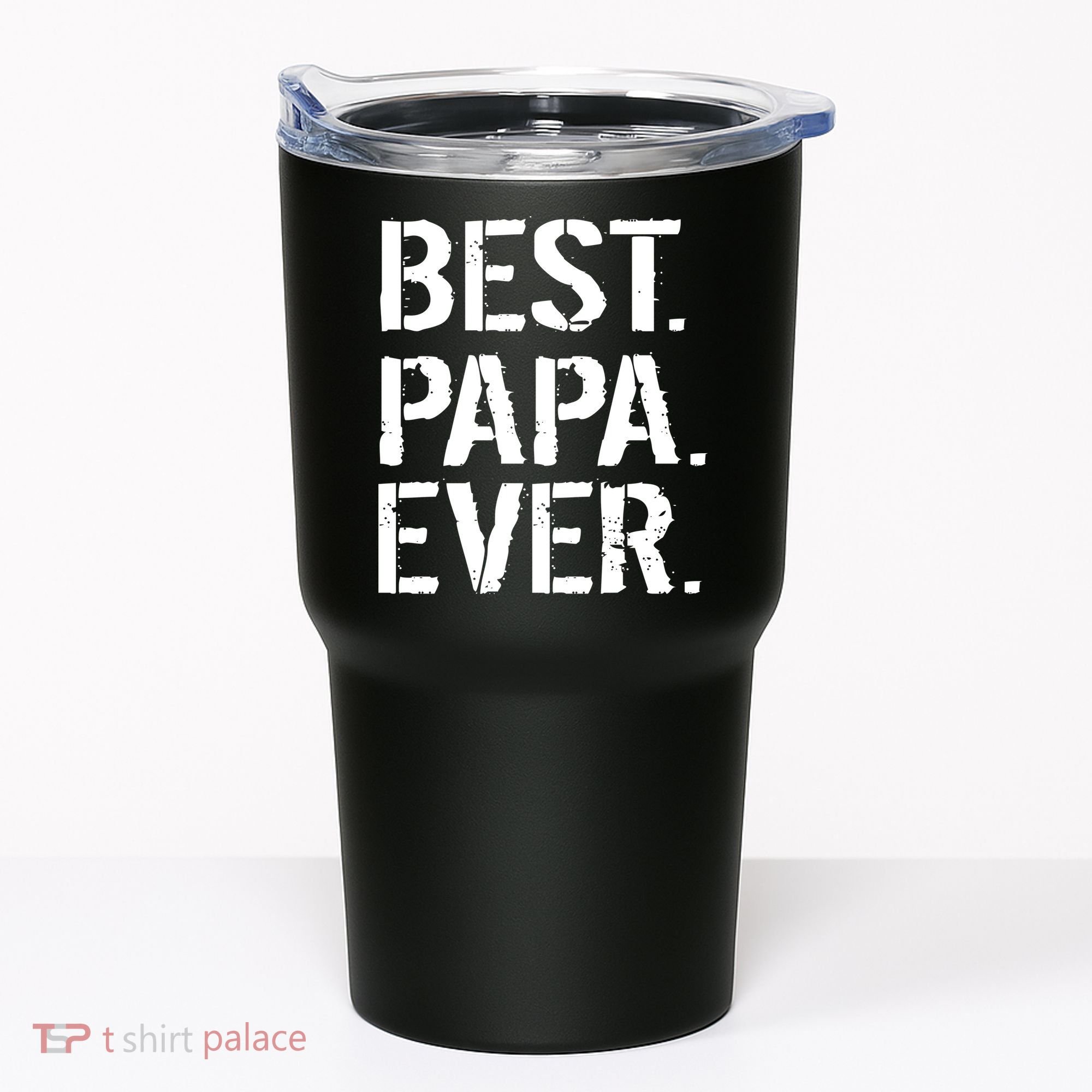 Distressed Best Papa Ever Father's Day Tumbler