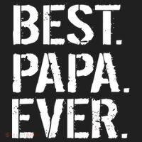 Distressed Best Papa Ever Father's Day Hat thumb 2