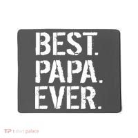 Distressed Best Papa Ever Father's Day Mousepad thumb 0