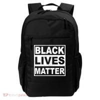 Distressed Black Lives Matter Logo Backpack thumb 0