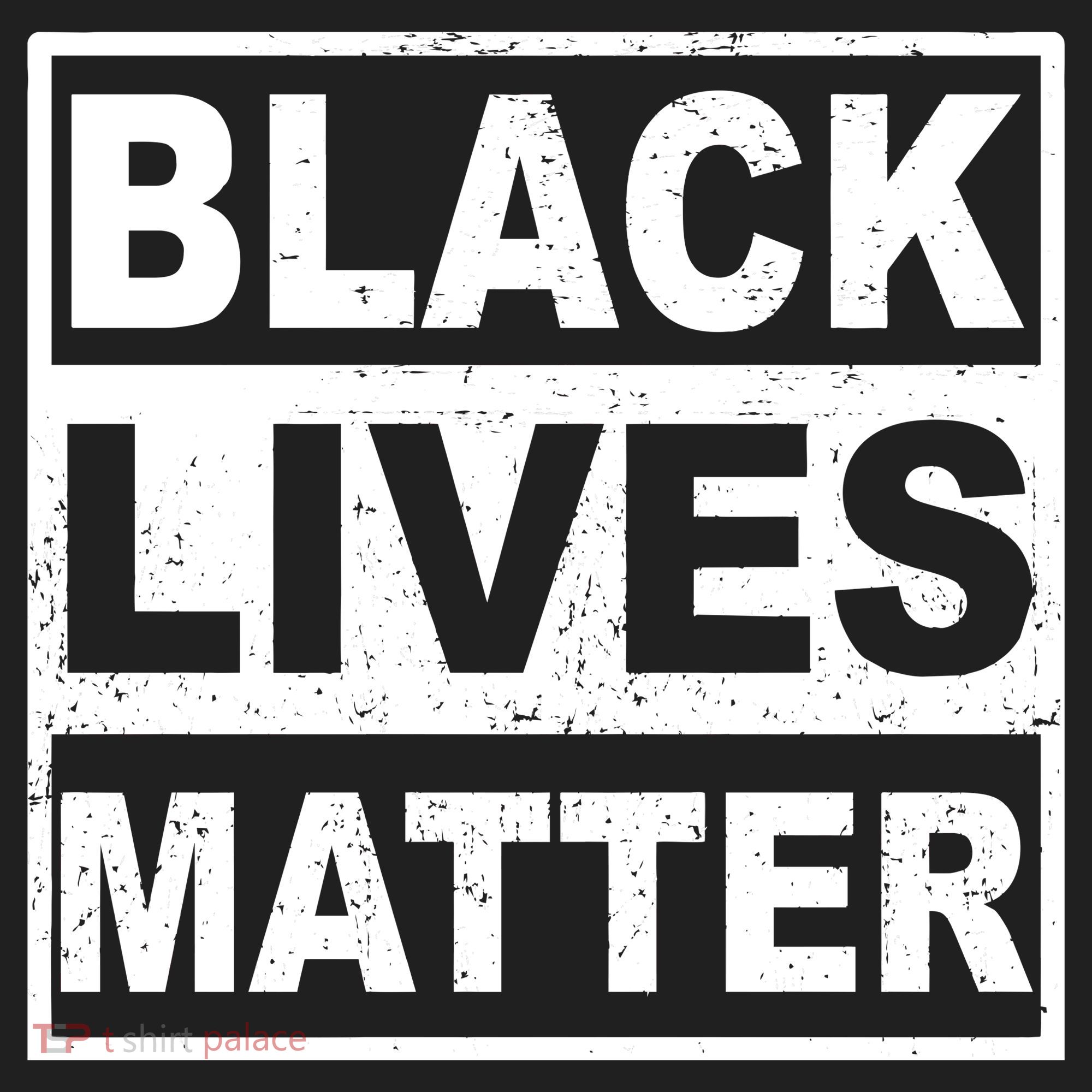Distressed Black Lives Matter Logo Beanie
