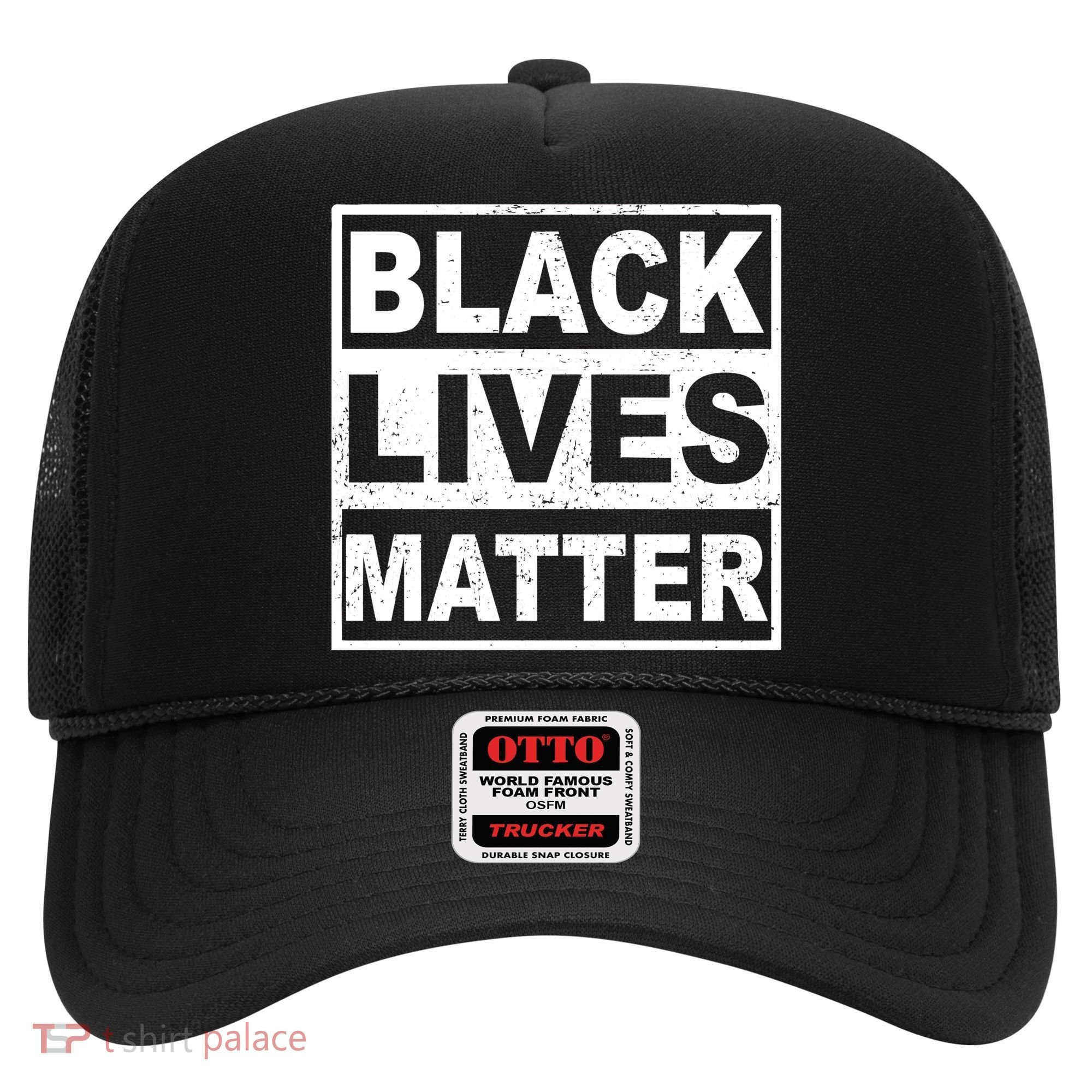 Distressed Black Lives Matter Logo Hat