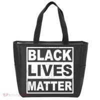 Distressed Black Lives Matter Logo Tote Bag thumb 0