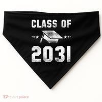 Distressed Class Of 2031 USA-Made Doggie Bandana thumb 0