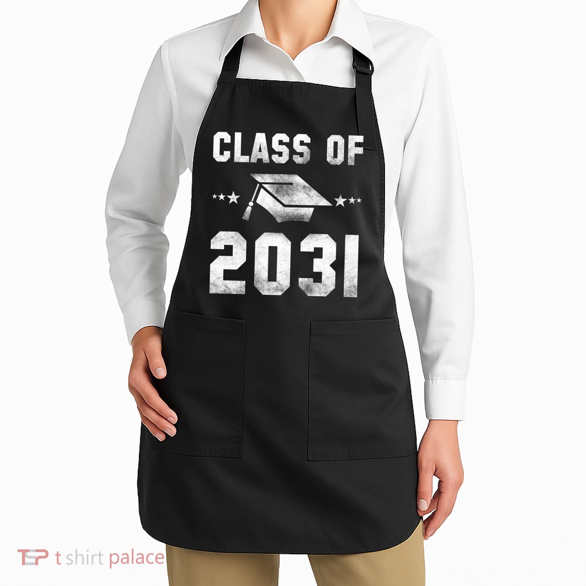 Distressed Class Of 2031 Apron