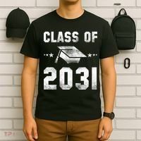 Distressed Class Of 2031 T-Shirt thumb 6
