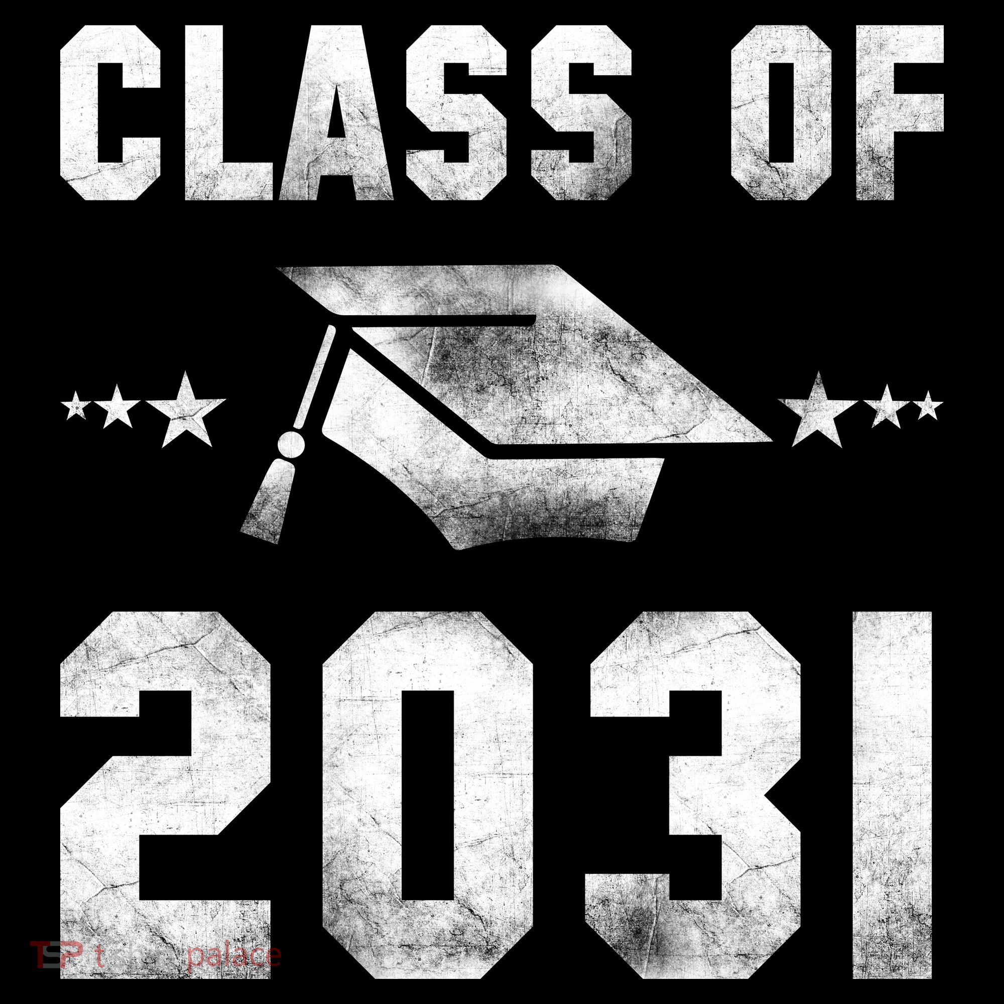 Distressed Class Of 2031 Bucket Hat