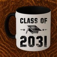Distressed Class Of 2031 Coffee Mug thumb 2